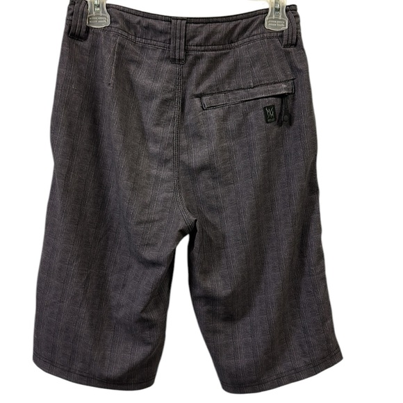 Metal Mulisha The Deuce II Black Gray Checkered Print Board Shorts Boys Large - Picture 3 of 7